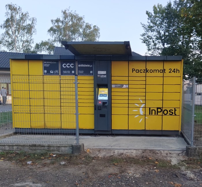 Paczkomat LDVN01A Przy budynku OSP