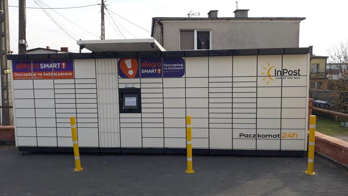 Paczkomat LDZ01M przy Aptece Dobrej