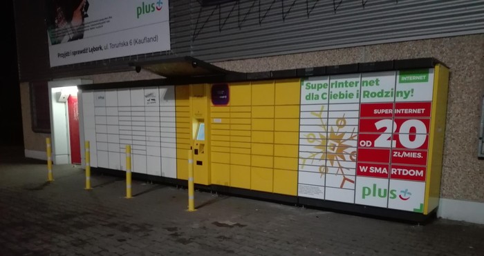 Parcel Locker LEB01A Przy markecie Kaufland