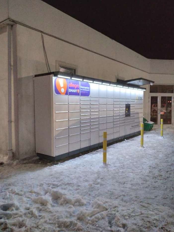 Paczkomat LEB05M Stacja paliw Shell