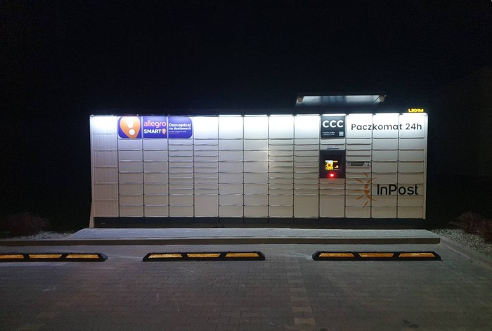 Paczkomat LEB14M przy POLOmarket
