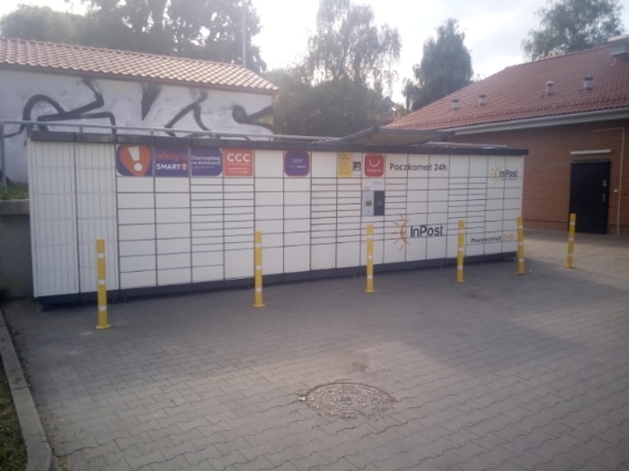 Paczkomat LED01N Przy sklepie Netto