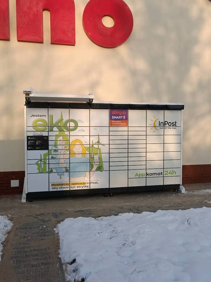 Paczkomat LEG03APP Market Dino