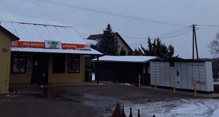 Paczkomat LEK01A Przy sklepie ABC