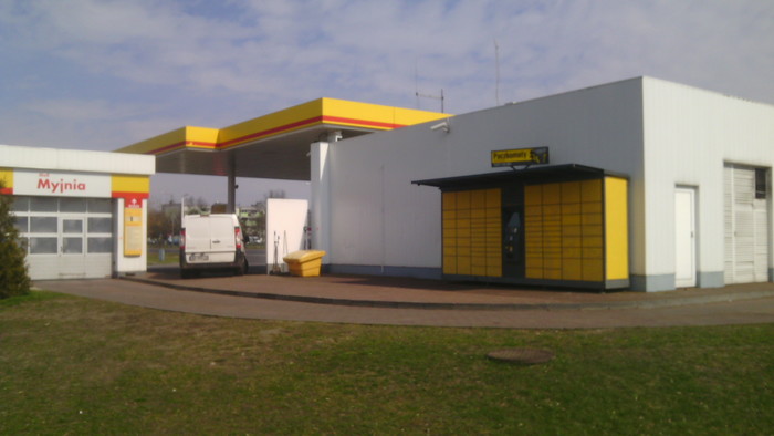 Paczkomat LES402 Stacja paliw Shell