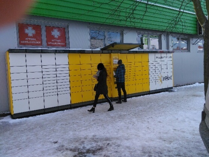 Paczkomat LEZ02A Przy Galerii Pilawa