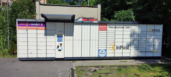 Paczkomat LGE02AP Przy Galerii Zegrzyńskiej
