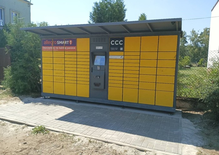 Paczkomat LGON01G Parking przy szkole