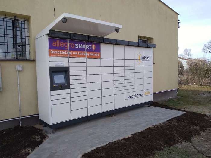 Paczkomat LGS01M Przy świetlicy gminnej