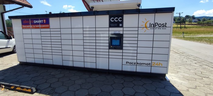 Paczkomat LHW01M Parking sklepu