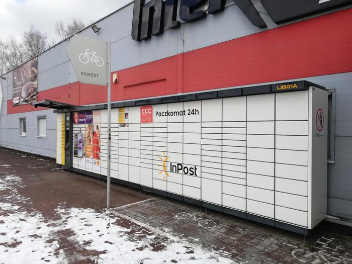 Paczkomat LIB01A Przy markecie Intermarche