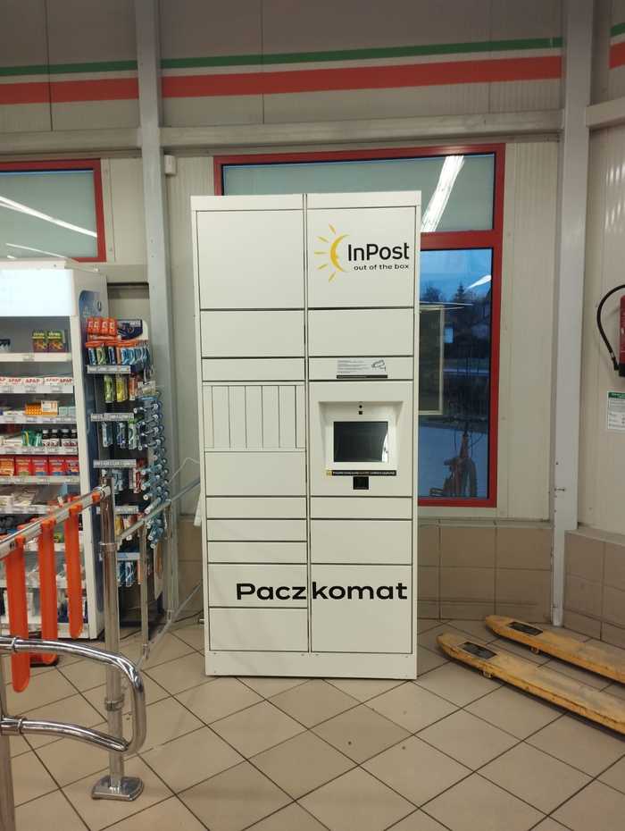 Paczkomat LID02HP W sklepie spożywczym Gama