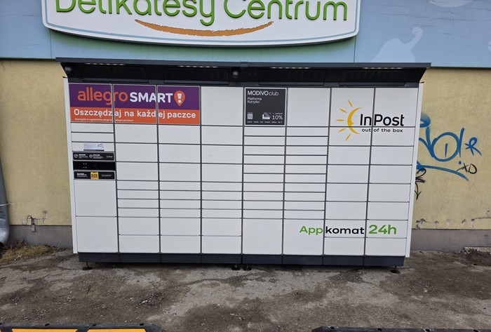 Paczkomat LID04BAPP przy Delikatesach Centrum