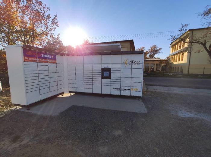 Поштомат LIG02M parking firmy Przystanek Zieleń