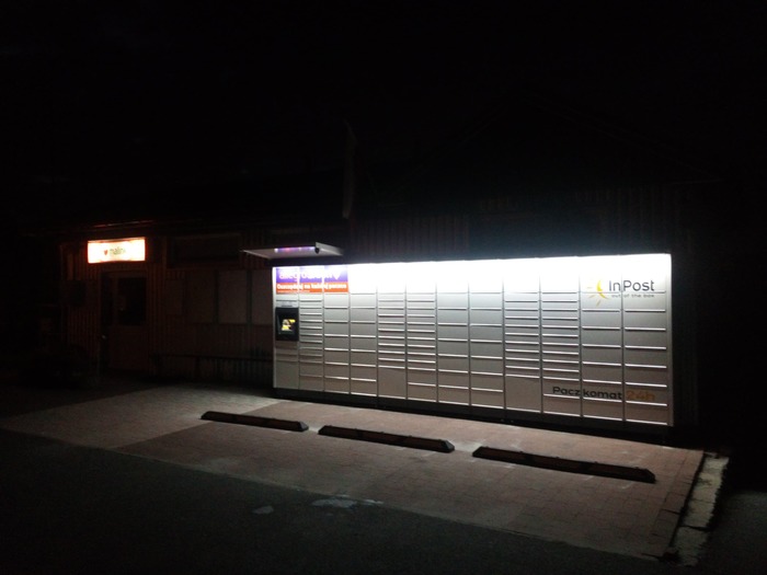 Paczkomat LIH01M Przy sklepie Malinka