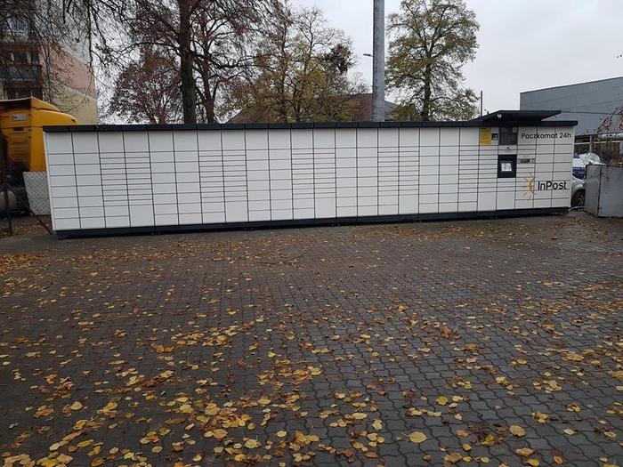 Paczkomat LNI01M Na Stacja Kontroli Pojazdów