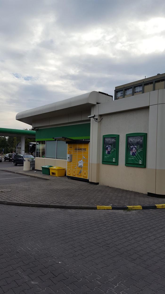 Paczkomat LOD03N Stacja Paliw BP