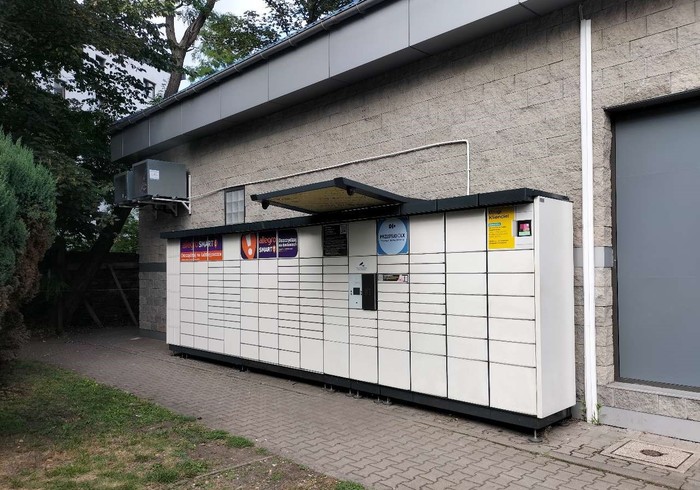 Paczkomat LOD08N Stacja paliw AMIC ENERGY