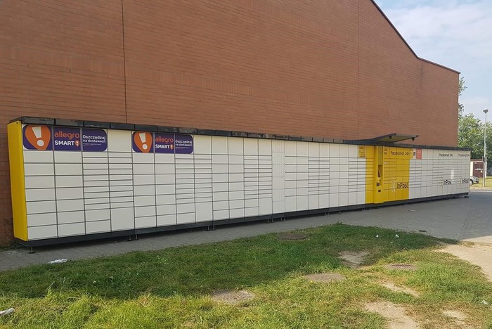 Paczkomat LOD10A Przy markecie Netto