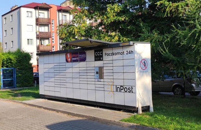 Paczkomat LOD10N Przy markecie Netto
