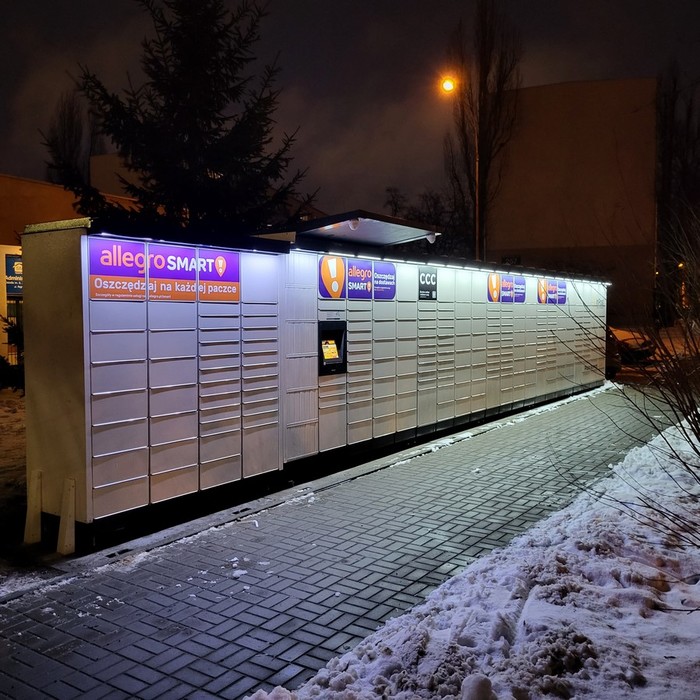 Parcel Locker LOD155M Przy administracji im. S. Żeromskiego