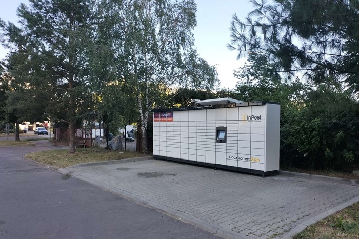 Поштомат LOD196M Przy wejściu do parku