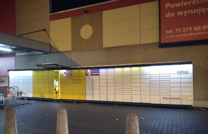 Paczkomat LOD19A Przy markecie Kaufland