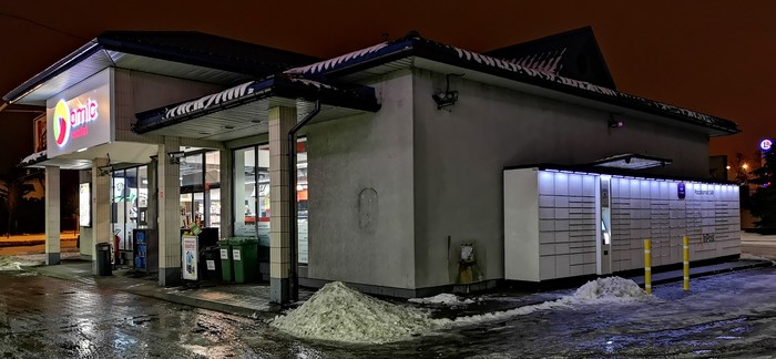 Paczkomat LOD25A Stacja paliw AMIC ENERGY