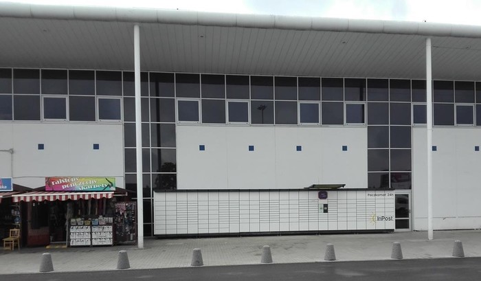 Paczkomat LOD27N Przy markecie Leclerc