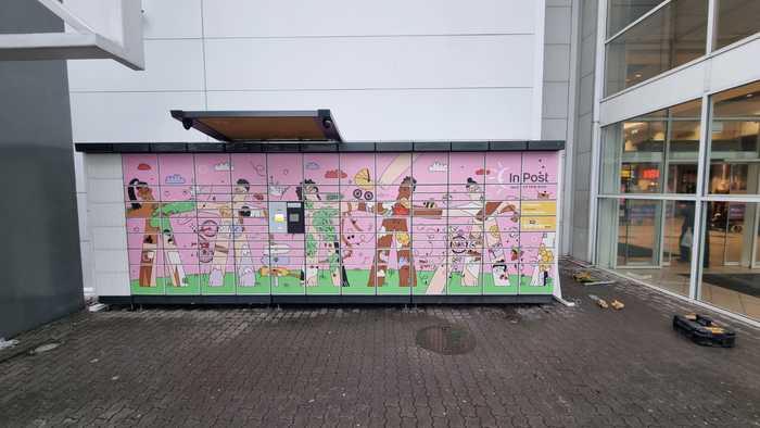 Paczkomat LOD28N Przy Centrum Handlowym Pasaż Łódzki