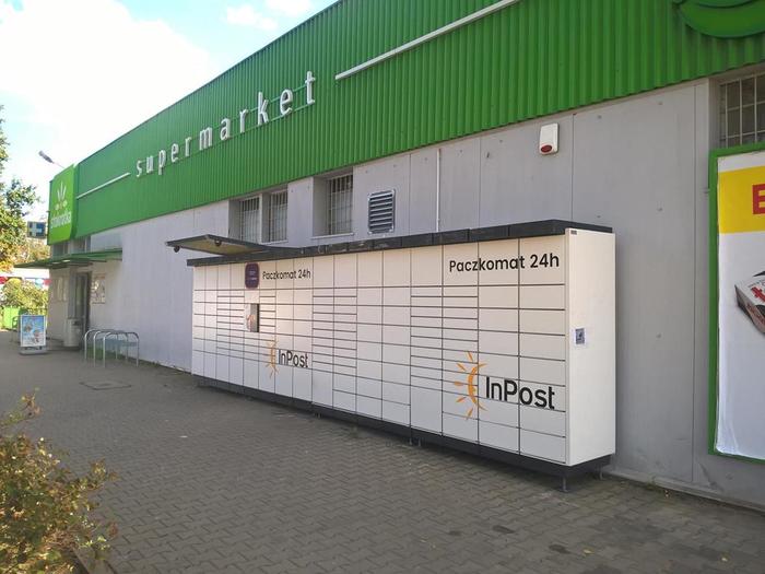 Paczkomat LOD30N Przy sklepie Stokrotka