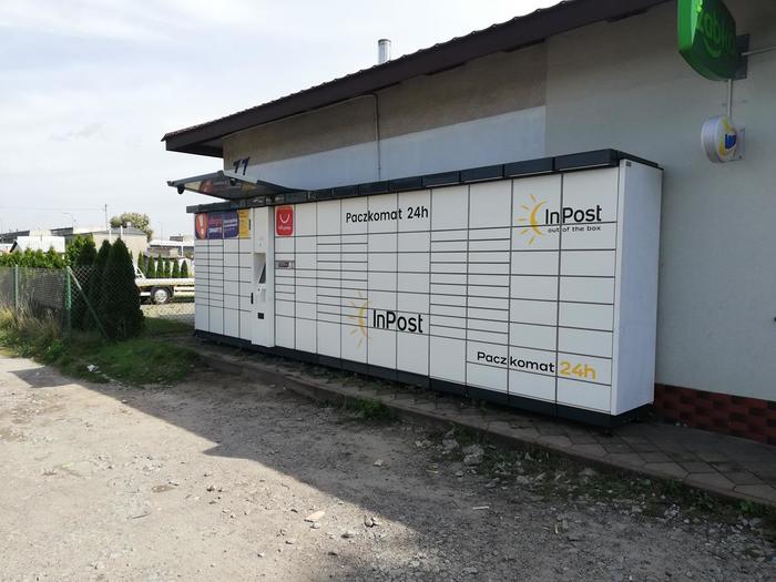 Paczkomat LOD41A Przy sklepie Żabka
