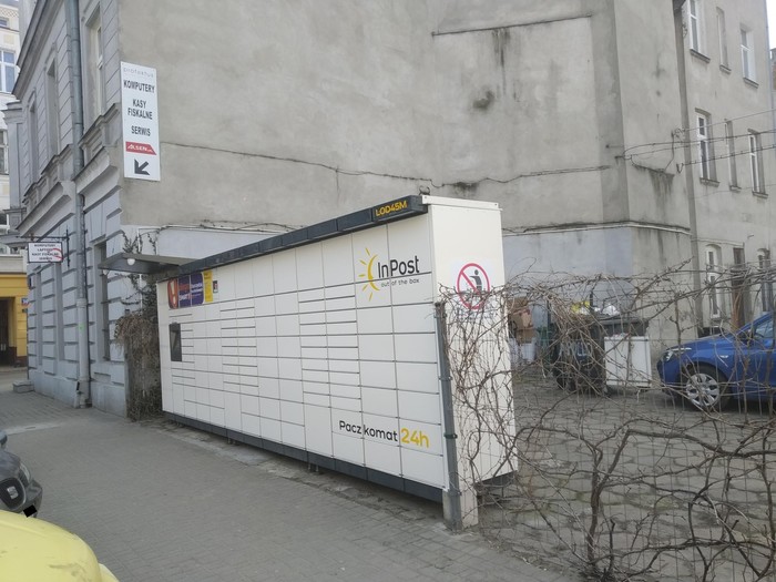Paczkomat LOD45M Parking