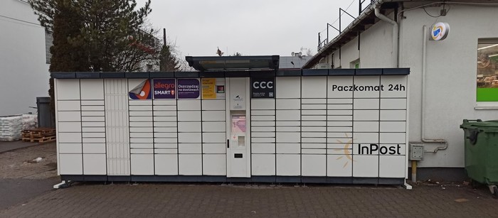 Paczkomat LOD46A Przy sklepie Żabka