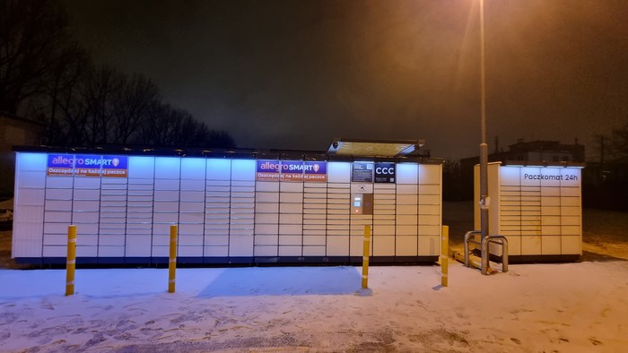Поштомат LOD47N Przy sklepie Netto