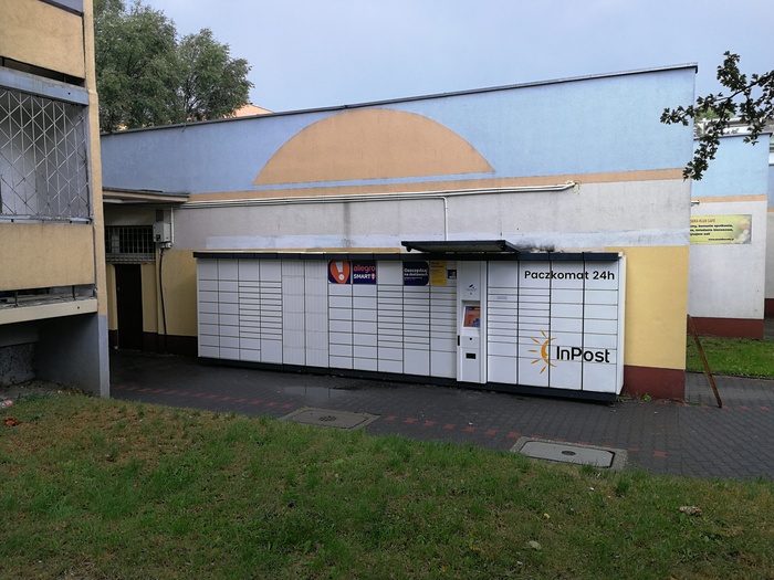 Paczkomat LOD59A Przy Mozaika Cafe