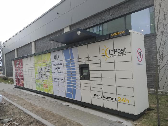 Поштомат LOD80M Przy markecie Aldi