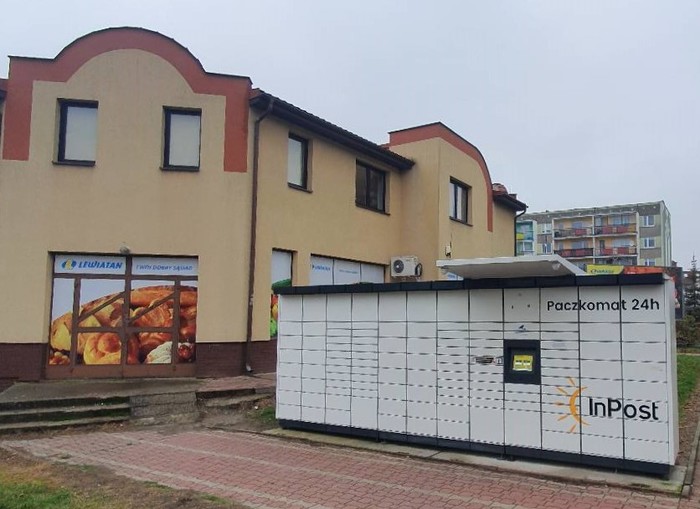 Paczkomat LOM05M Przy sklepie Lewiatan