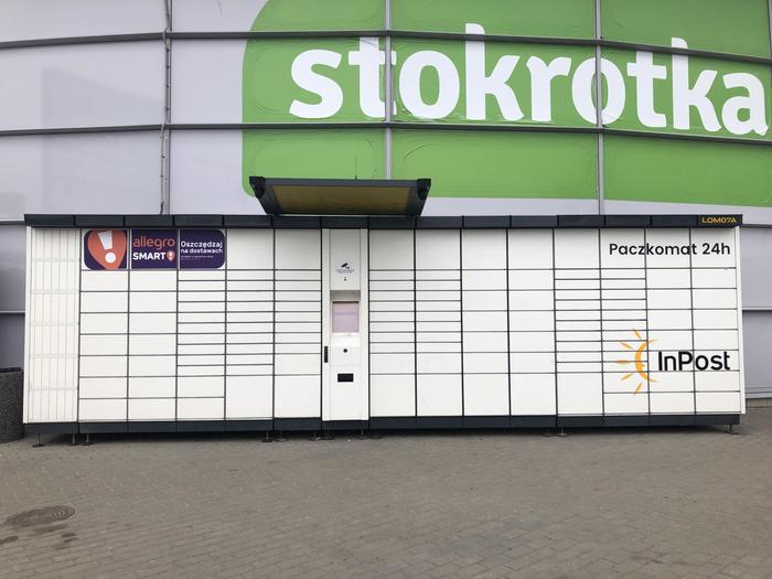 Paczkomat LOM07A Przy Galerii Łomża