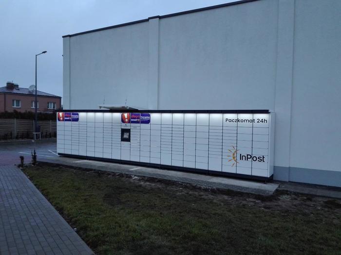 Paczkomat LOM08M Przy sklepie Lidl