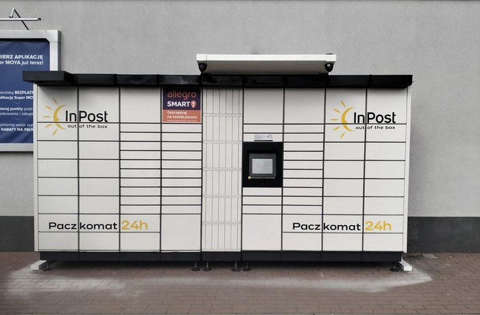 Paczkomat LOM19M Przy stacji Moya