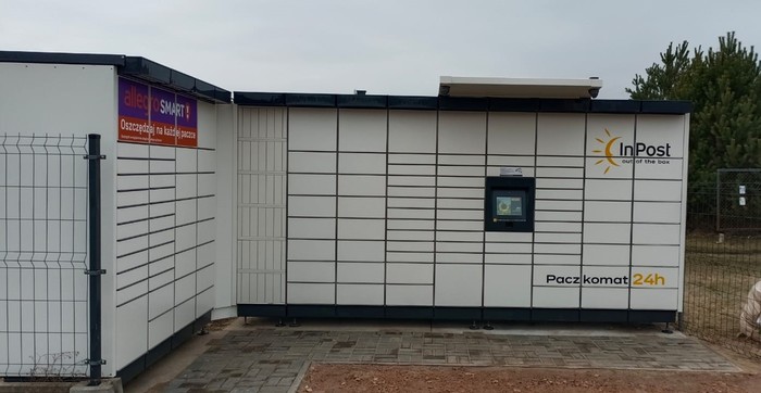 Paczkomat LOMD01M posesja prywatna