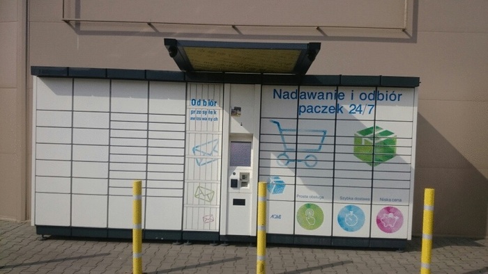 Paczkomat LOW01ML Przy markecie Intermarche