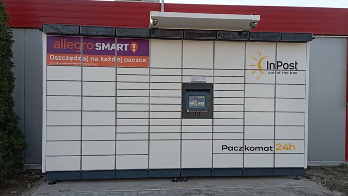 Поштомат LPNY01M Przy sklepie spożywczym