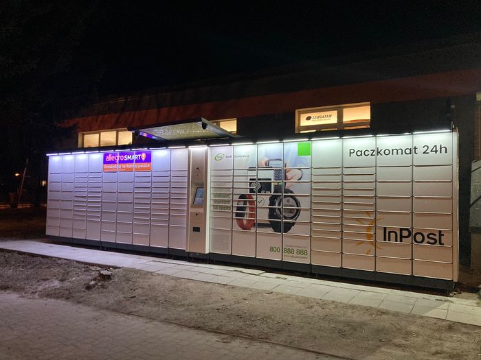 Paczkomat LPS01A Przy sklepie Lewiatan