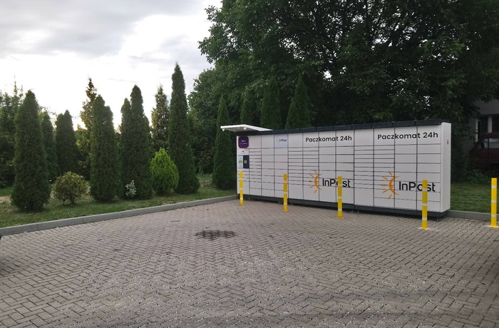Parcel Locker LSA01N Stacja paliw Circle K