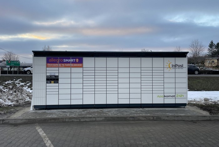 Paczkomat LSK01BAPP Stacja shell