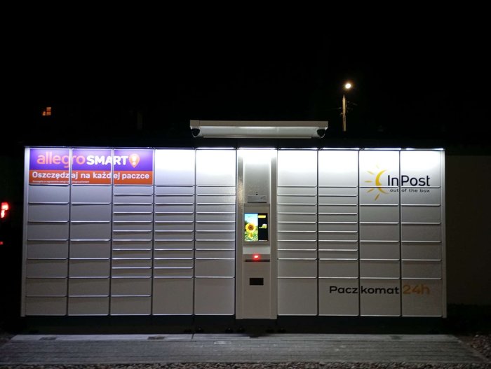 Paczkomat LSN01A Przy Auto Części Rafi