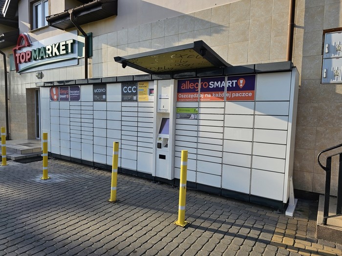 Paczkomat LSY01A Przy Delikatesach Centrum
