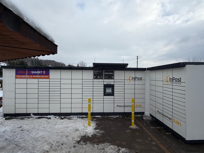 Paczkomat LTC01M Przy sklepie Groszek